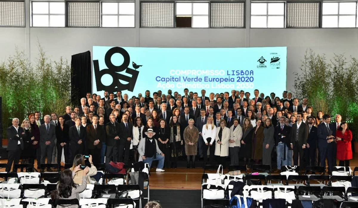 Cerimónia de Adesão ao Compromisso Lisboa Capital Verde Europeia 2020