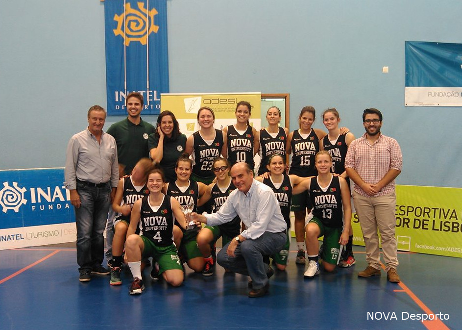 Equipa de basquetebol feminino da NOVA vence 1ª Supertaça de Lisboa