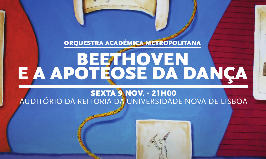 Cartaz do Concerto Beethoven e a Apoteose da Dança
