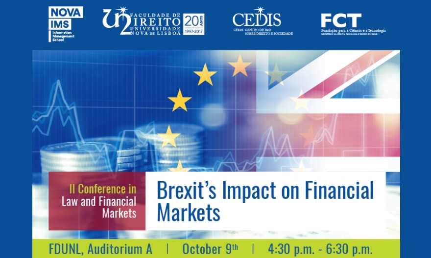 II Conferência em Direito e Mercados Financeiros: O Impacto do Brexit em Mercados Financeiros