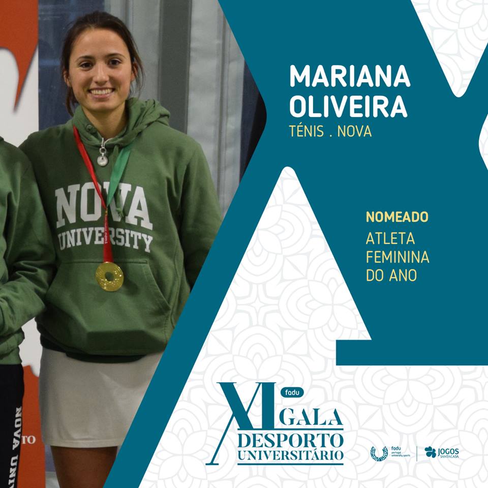 Mariana Oliveira nomeada para Melhor atleta Feminina do Ano