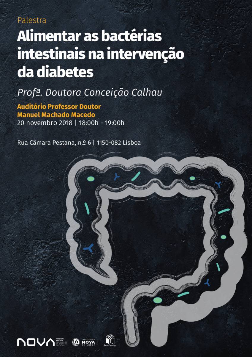 Palestra “Alimentar as bactérias intestinais na intervenção da diabetes”