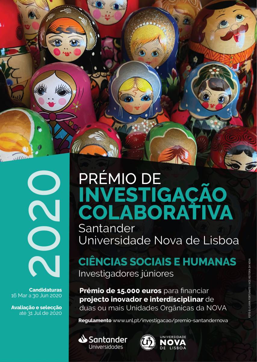 Cartaz Prémio Santander/NOVA 2020