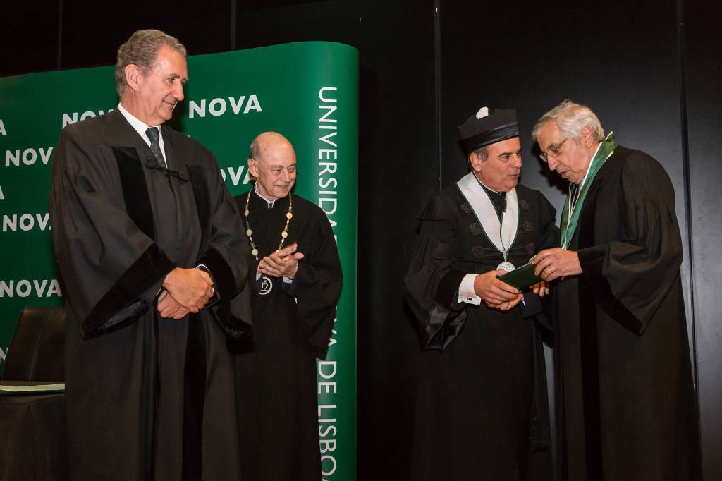 Manuel Nunes da Ponte, Eduardo de Arantes e Oliveira, António Rendas and Artur Santos Silva