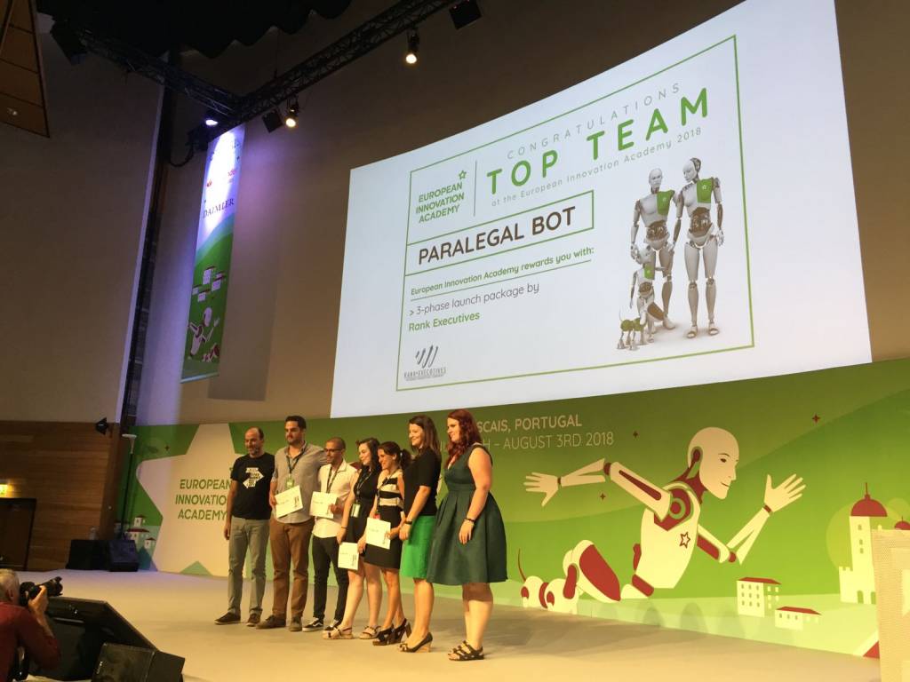 &quot;Paralegal Bot&quot; team, which includes NOVA students