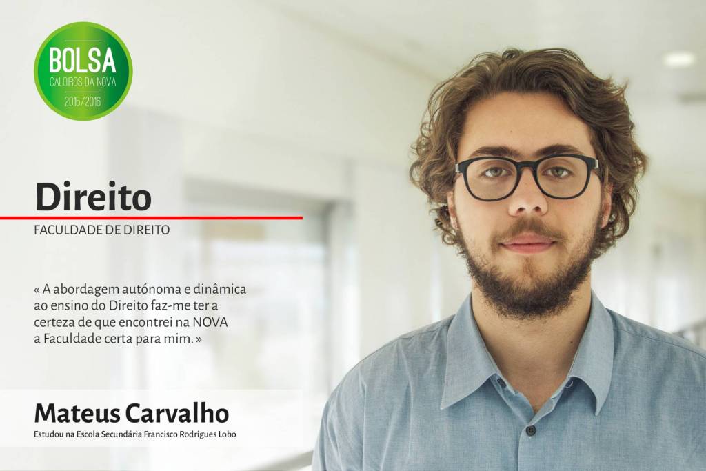 Mateus Carvalho, Faculdade de Direito da NOVA