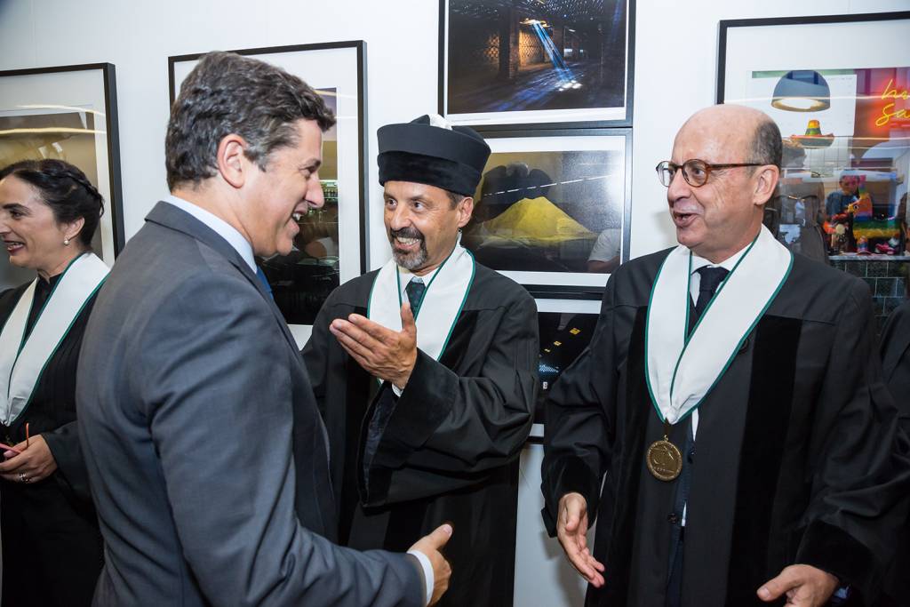 Manuel Caldeira Cabral, João Sàágua e José Ferreira Machado