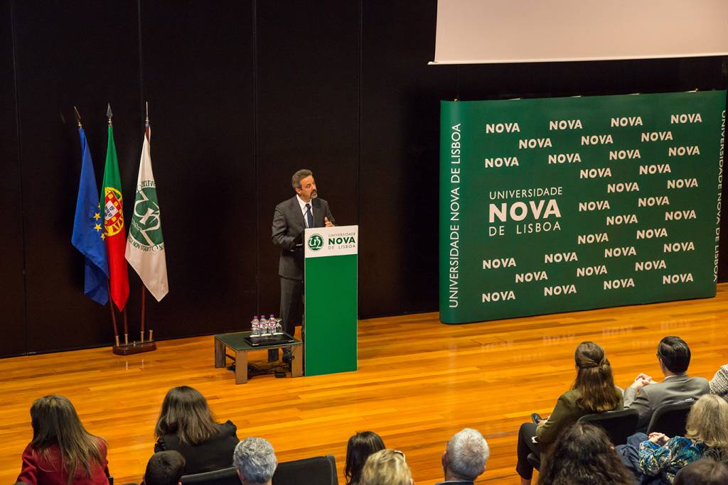Rector of NOVA, Prof. João Sàágua