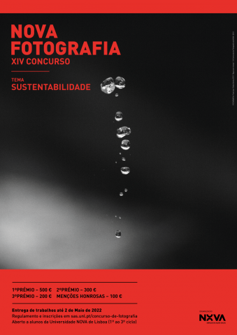 Concurso de Fotografia da NOVA com o tema Sustentabilidade