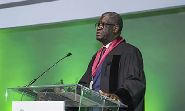 Dr. Denis Mukwege, médico e Nobel da Paz
