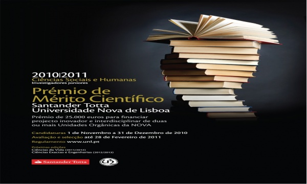 4.ª edição do Prémio Santander Totta/Universidade Nova de Lisboa